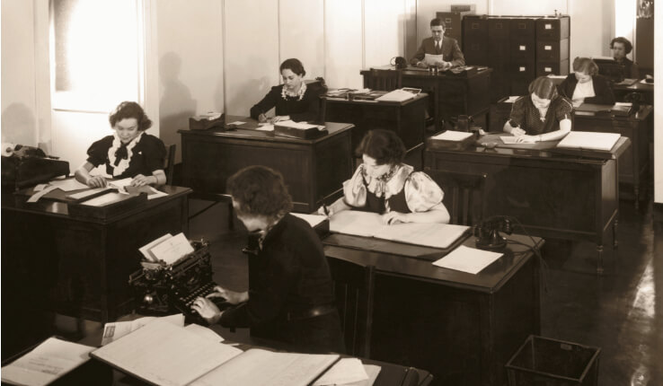 1957 Workplace Photo
